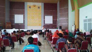 78 Dosen dan Tenaga Kependidikan Ikuti Sosialisasi Pengisian LHKASN Melalui Aplikasi SIHARKA
