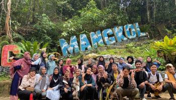 Mahasiswa Prodi Psikologi Islam Implementasi Konsep Pengembangan Masyarakat di Pemandian Lubuk Jung