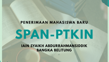 Informasi Penerimaan Mahasiswa Baru Jalur SPAN-PTKIN