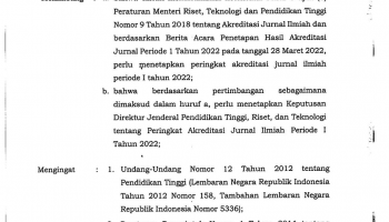 Jurnal Mawa'izh dan Jurnal Asy'Syar'iyyah IAIN SAS Babel Tambah Koleksi Jurnal Terakreditasi Nasional