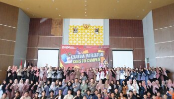 Kanwil Kemenkumham Babel Sosialisasi Kekayaan Intelektual Kepada Mahasiswa IAIN SAS Bangka Belitung