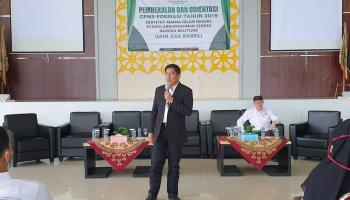 Kegiatan Pembekalan dan Orientasi CPNS Formasi Tahun 2019