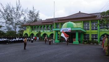 Kenakan Pakaian Adat, IAIN SAS Bangka Belitung Peringati HAB Kemenag Ke-77 Tahun 2023