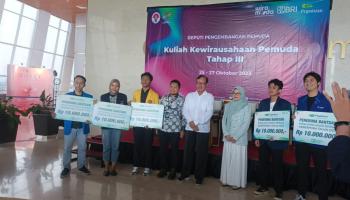 Lima Mahasiswa IAIN SAS Babel Terima Hibah Permodalan dari Kemenpora RI