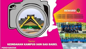 Lomba Fotografi Keindahan Kampus IAIN SAS Babel