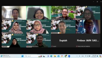 LP2M IAIN SAS Babel Gelar Seminar Antara Penelitian dan Pengabdian Litapdimas Tahun 2024 Secara Daring