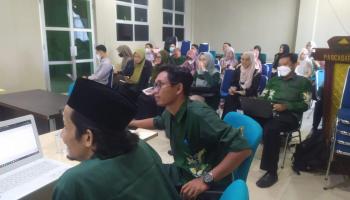 LPM IAIN SAS Babel Lakukan Bimbingan Teknis Beban Kerja Dosen (BKD) Online