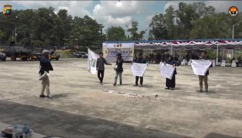 Tim Mahasiswa IAIN SAS Bangka Belitung Raih Juara 2 Lomba Orasi yang Digelar Polda Bangka Belitung