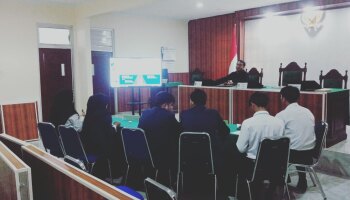 Mahasiswa PKL FSEI IAIN SAS Babel Diskusi Kewenangan Peradilan Agama di Pengadilan Agama Tanjung Pandan