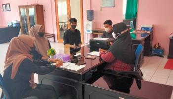 Mahasiswa PKL Prodi HKI Gelar Simulasi  Mediasi di Pengadilan Agama Tanjungpandan