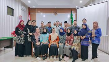 Bekali Mahasiswa PKL, Pengadilan Agama Muntok memberikan Materi Hukum Acara Perdata