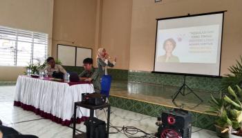 Mahasiswa PPL IAIN SAS Babel Bersama Puskesmas Gerunggang Berikan Penyuluhan Kesehatan Untuk Warga Binaan