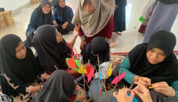 Mahasiswa Prodi KPI IAIN SAS Babel Adakan CSR di Panti Asuhan Al Khoiriyah