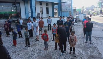 Mahasiswa Prodi KPI IAIN SAS Babel Gelar Sabtu Sehat di Panti Asuhan Muhammadiyah Pangkalpinang