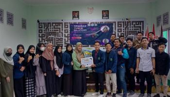 Realisasi Mata Kuliah, Mahasiswa Prodi KPI IAIN SAS Babel Adakan Seminar Tentang Public Relation