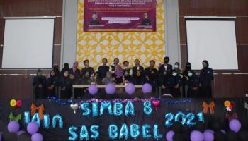 Mahasiswa Prodi PBA IAIN Syaikh Abdurrahman Siddik Bangka Belitung menjadi Tuan Rumah pada Kegiatan SIMBA VIII Se-Sumatera
