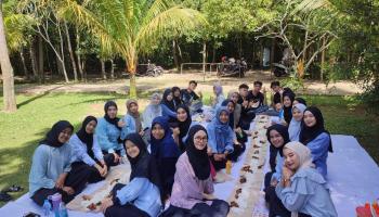 Mahasiswa Prodi  Psikologi Islam lakukan Perkuliahan Outdoor.
