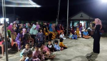 Mahasiswa KKN Kelompok I Dusun Tanjung Berikat Rayakan Perpisahan dengan Aneka Lomba