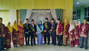 Pascasarjana IAIN SAS Bangka Belitung  Gelar Yudisium Ke - VI