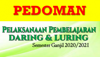 Pedoman Pembelajaran Daring dan Luring  Semester Ganjil 2020/2021