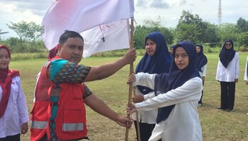 Pembina UKK KSR PMI Unit IAIN SAS Bangka Belitung Resmi Buka Dikjut Angkatan XV