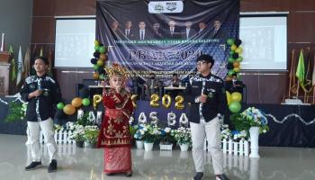 Pembukaan Pengenalan Budaya Akademik dan Kemahasiswaan (PBAK) IAIN Syaikh Abdurrahman Siddik Bangka Belitung Tahun Akademik 2020/2021