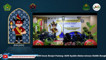 Pembukaan PKM Ke-II UIN Imam Bonjol Padang/IAIN SAS Bangka Belitung