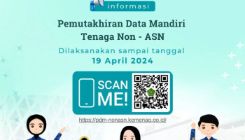 Pemutakhiran Data Tenaga Non ASN di Lingkungan IAIN SAS Bangka Belitung