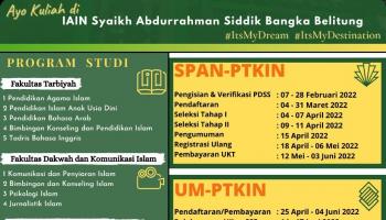Pendaftaran Mahasiswa Baru Jalur UM-PTKIN Dibuka 25 April 2022, Berikut Persyaratan dan Cara Daftarnya