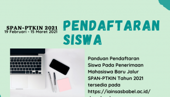 Begini Cara Pendaftaran Siswa Jalur SPAN-PTKIN 2021