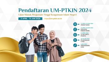 Pendaftaran UM-PTKIN 2024 Dibuka, IAIN SAS Babel Sediakan 14 Prodi,  Ini Cara Daftar dan Jadwalnya