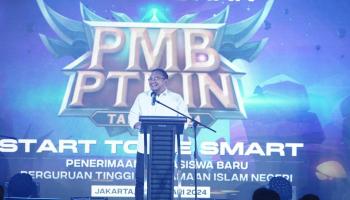 Menteri Agama Resmi Luncurkan PMB PTKIN 2024