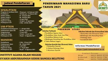 Penerimaan Mahasiswa Baru Tahun 2021