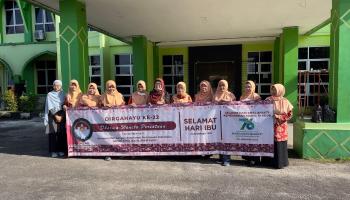 DWP IAIN SAS Babel Gelar Baksos untuk Peringati HUT DWP ke-22, Hari Ibu ke-93 dan Menyambut HAB Kemenag RI