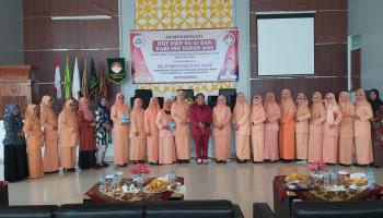 Sambut HUT DWP dan Peringatan Hari Ibu Tahun 2022, DWP IAIN SAS Babel Gelar Pelatihan Public Speaking