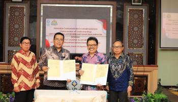 Perkuat Tri Dharma Perguruan Tinggi, IAIN SAS Babel Teken MoU dengan Universitas Islam Negeri Antasari