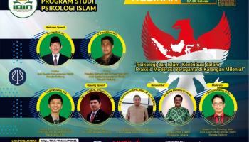 Prodi Psikologi Islam IAIN SAS Babel Gelar Webinar Nasional Moderasi Beragama