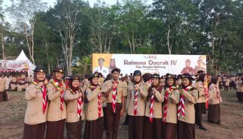 Racana Pramuka IAIN SAS Babel Ikuti Raimuna IV Daerah Kwartir Babel Tahun 2023
