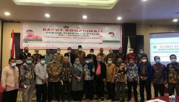 Rektor IAIN SAS BABEL Hadiri Rakor Forum Pimpinan PTKIN