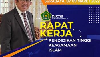 Rektor IAIN SAS Bangka Belitung Ikuti Raker Pendidikan Tinggi Keagamaan Islam