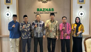 Rektor IAIN SAS Kunjungi BAZNAS Pusat, Perkuat Sinergi Pengelolaan Zakat dan Pemberdayaan Umat