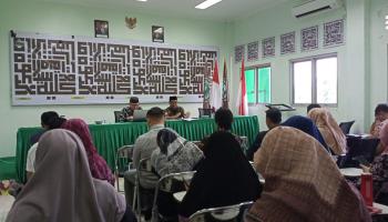 Jelang Kuliah Perdana , FDKI IAIN SAS Babel Adakan Rapat Dosen
