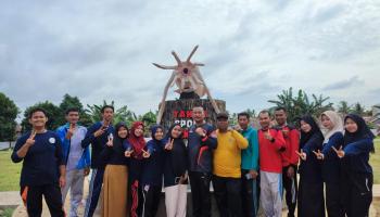 Gandeng Pemdes dan Puskesmas Tanjung Labu, Mahasiswa KKN IAIN SAS Babel Lakukan Senam Bersama dan Pengobatan Gratis