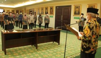 Sekjen Kemenag RI Lantik JFT Pranata Humas IAIN SAS Bangka Belitung