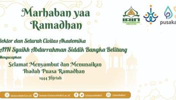 Selama Ramadan 1444 H, IAIN SAS Bangka Belitung Berlakukan Jam Kerja Baru