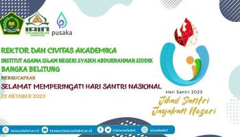 Selamat Hari Santri  Nasional Tahun 2023