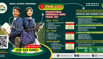 Telah Dibuka Pendaftaran UM-PTKIN 2023, IAIN SAS Bangka Belitung Tawarkan 14 Prodi, Tata Cara Pendaftaran ?