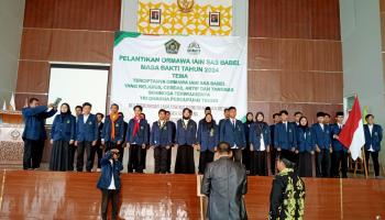 SEMA, DEMA, UKK Dan UKM IAIN SAS Babel Tahun 2024 Resmi Dilantik