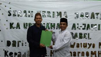 Sertijab Kepala UPT Ma'had ‎ Al-Jami'ah IAIN SAS Bangka Belitung