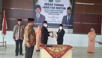 Serah Terima Jabatan Rektor IAIN SAS Bangka Belitung Periode 2022-2026